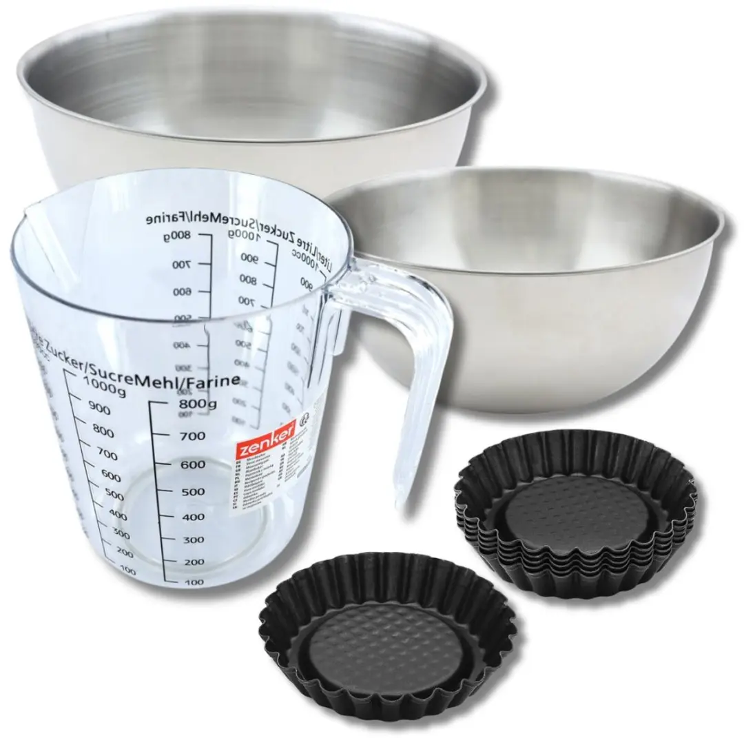 Zenker Bakkersset Omgekeerde Taartvormpjes 10cm