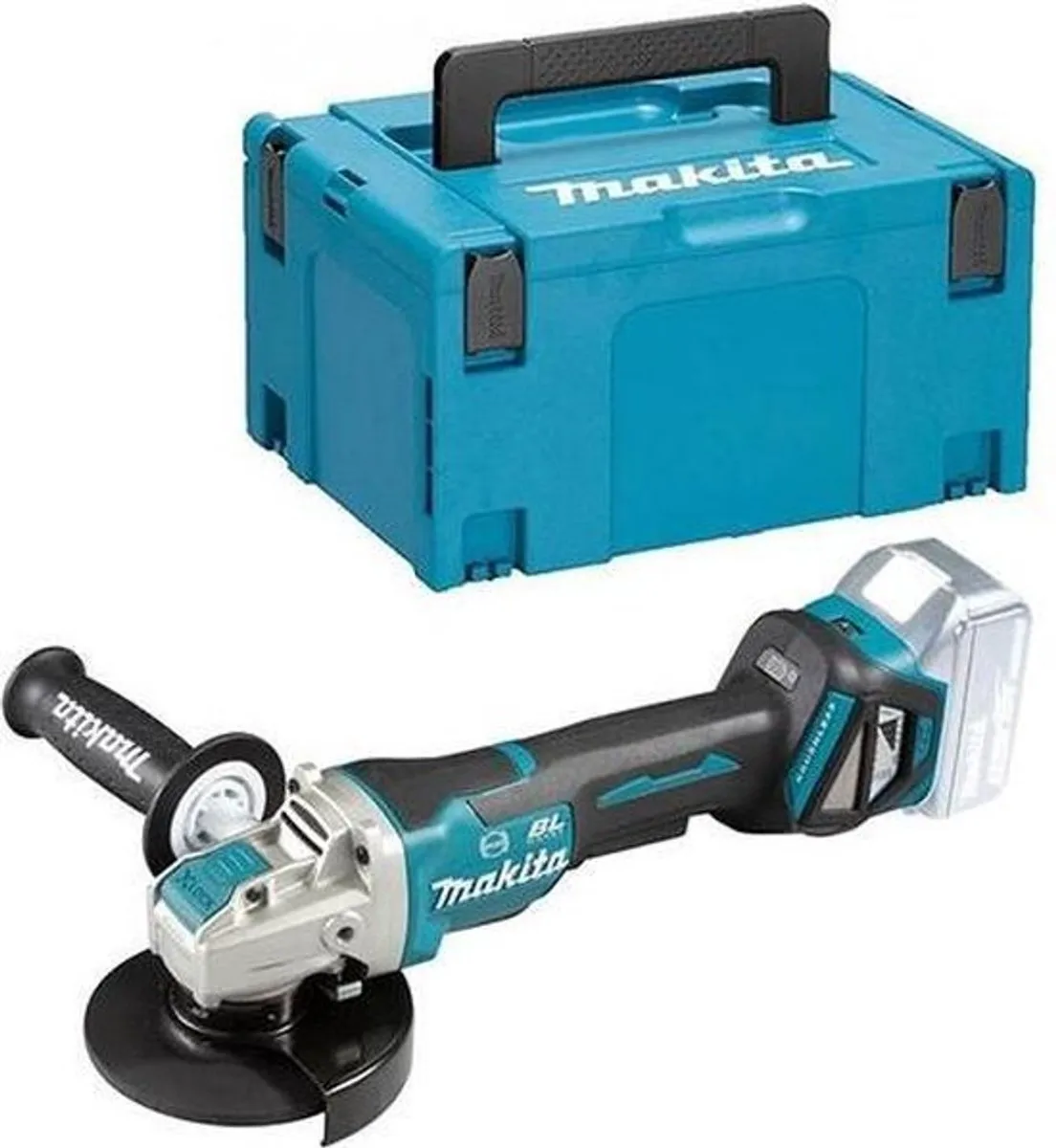 Makita DGA519ZJ Accu Haakse Slijper 125mm X-LOCK 18V