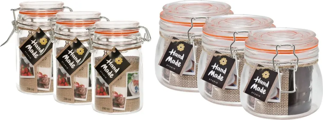 Svenska Living Weckpotten Set 6x