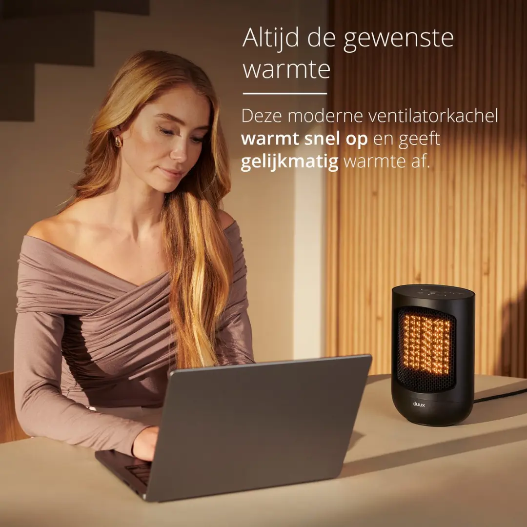 Duux Zone Keramische Kachel 1500W DXCH41 - Zwart