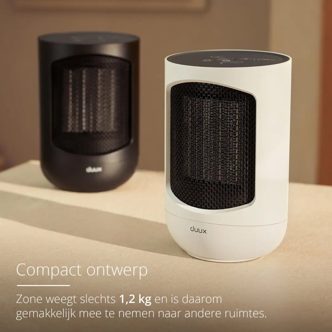 Duux Zone Keramische Kachel 1500W DXCH41 - Zwart