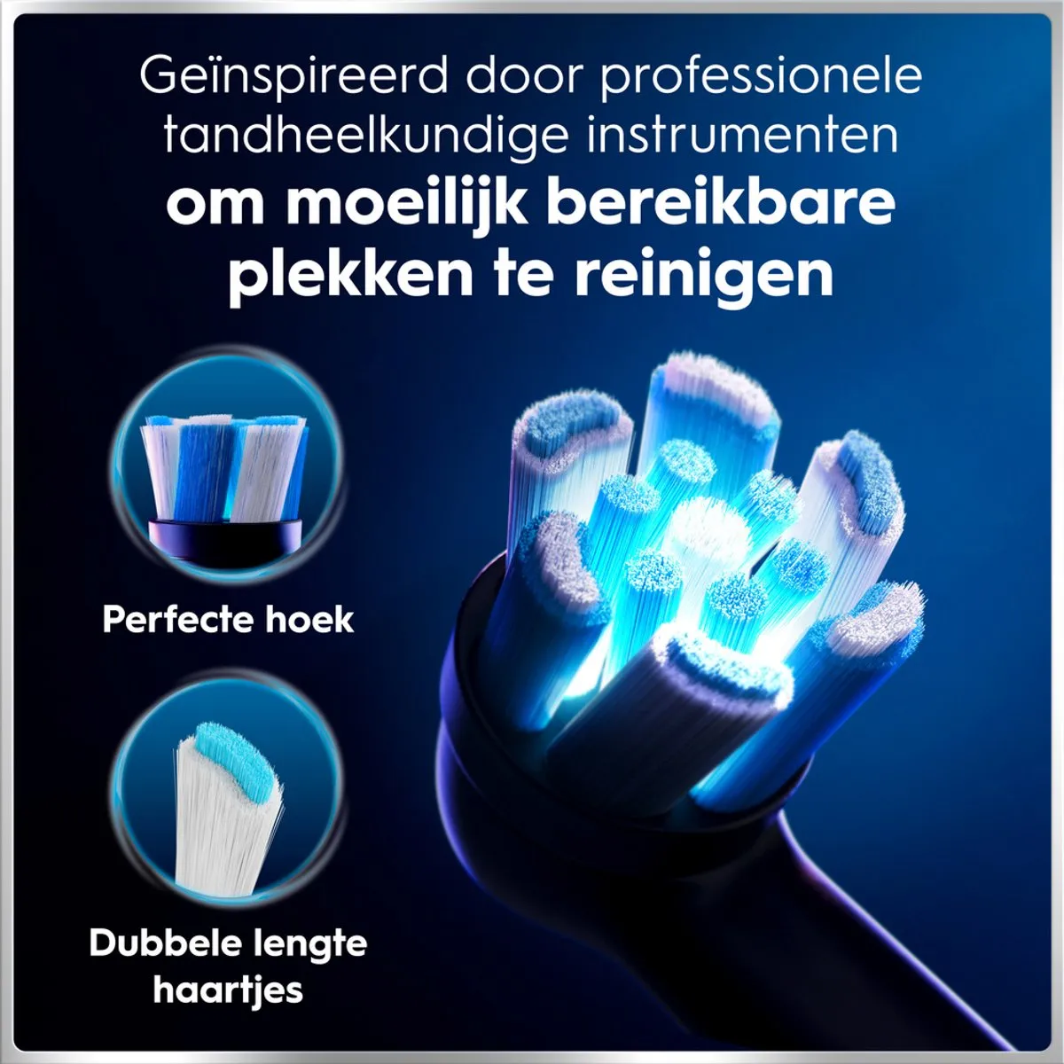 Oral-B iO 6 Elektrische Tandenborstel - 2 Stuks - 3 Opzetborstels - Zwart/Rozeroze