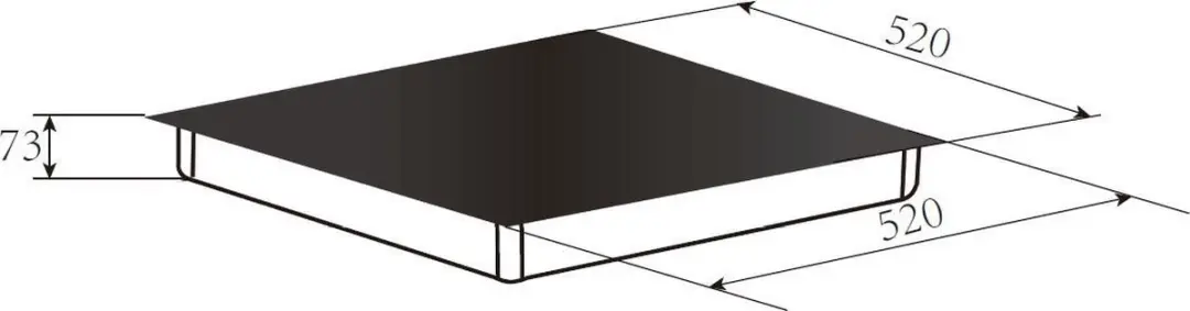 Exquisit FKI55-2 Inductiekookplaat 4 Zones - Zwart