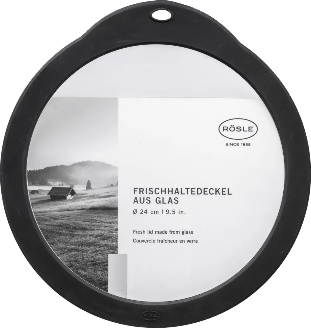 Rösle Vershouddeksel Glas 24cm - Transparant
