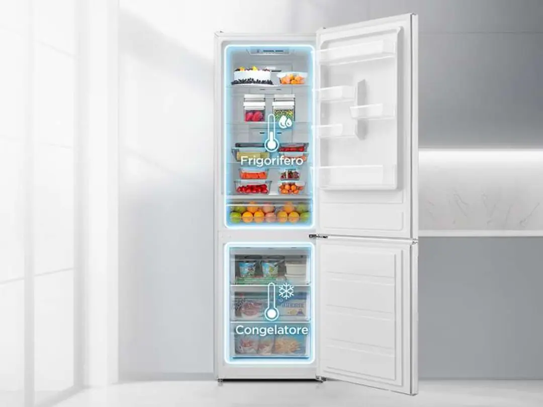Midea MDRB424FGE01OE Koel-Vriescombinatie 310L - Wit - afbeelding 4 van 4