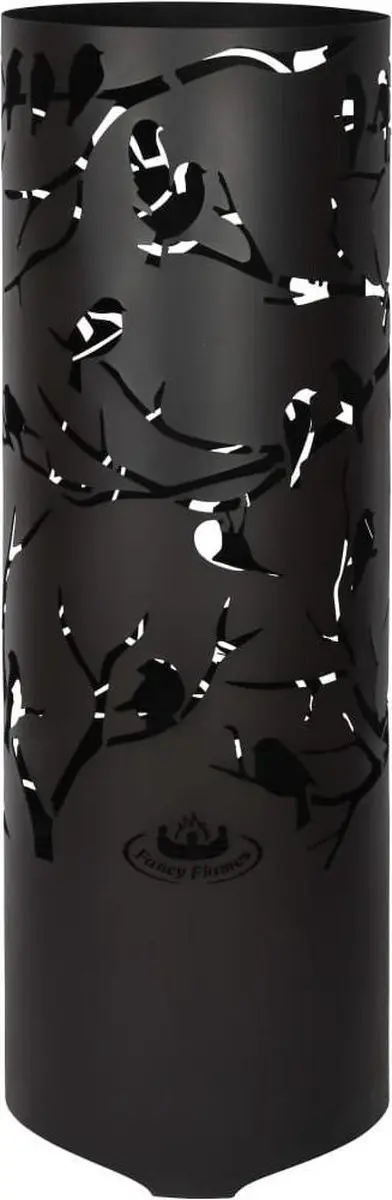 Esschert Design Birds on Twig Vuurkorf - Zwart