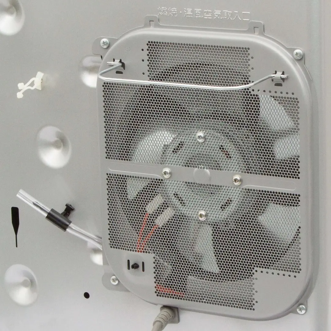 Qlima SRE3531C2 Elektrische Petroleumkachel 3100W - Wit - afbeelding 5 van 5
