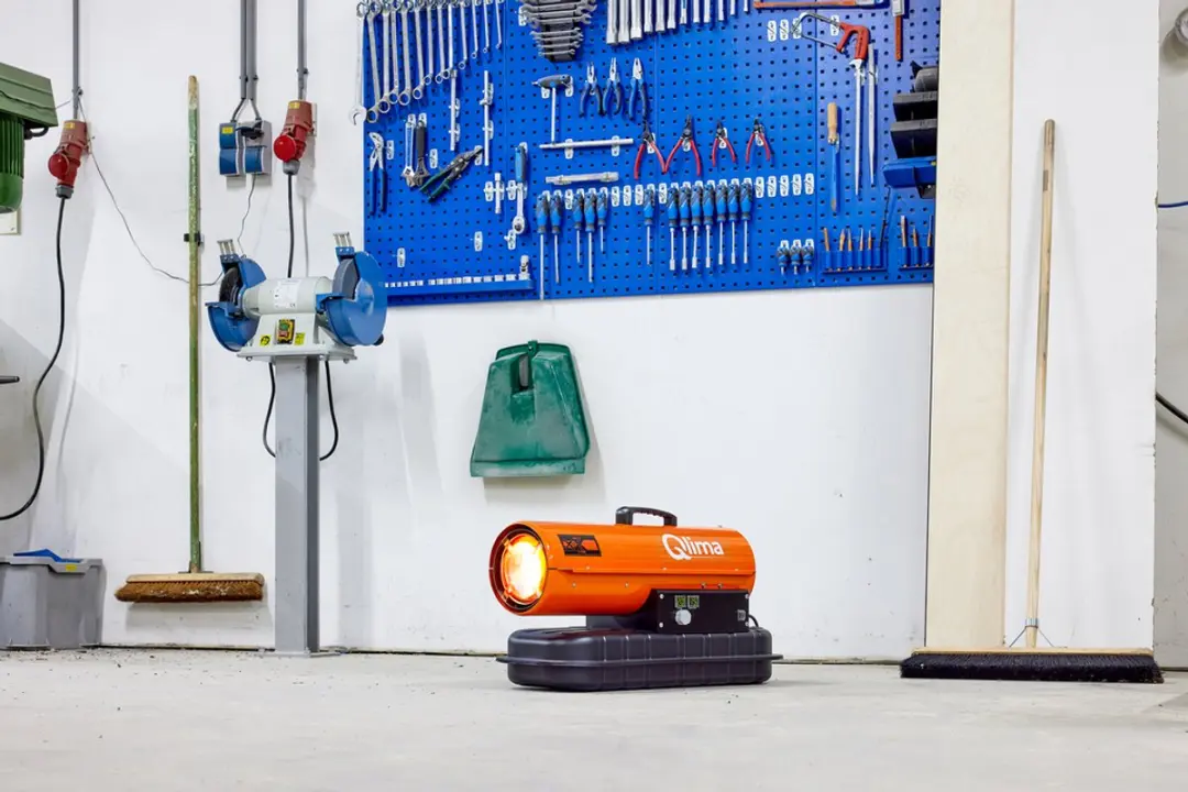 Qlima DFA2320 Warmtekanon 20.000W - Oranje/Zwart
