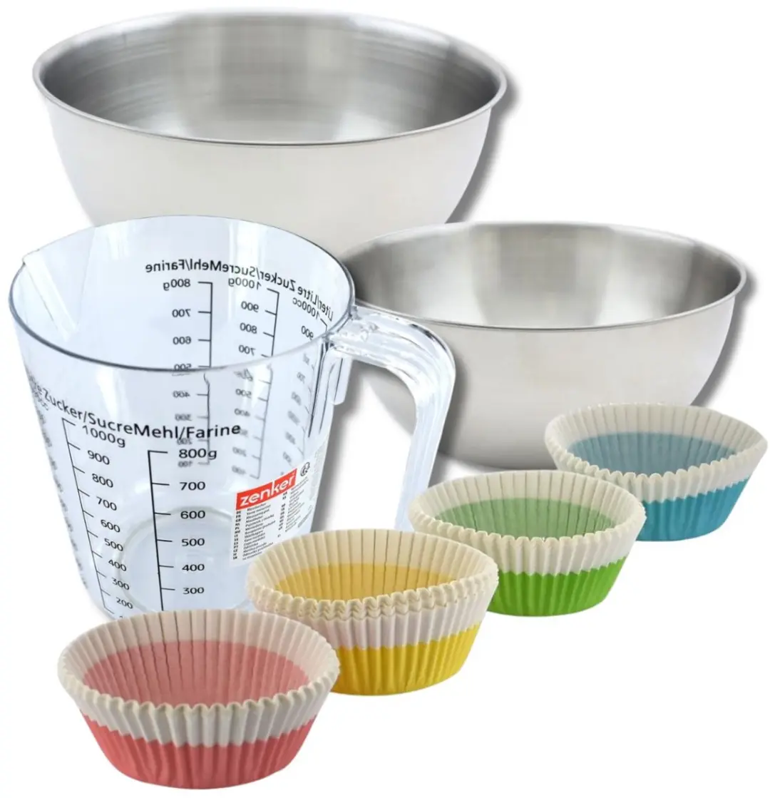 Zenker Bakset Muffinvormpjes 5cm