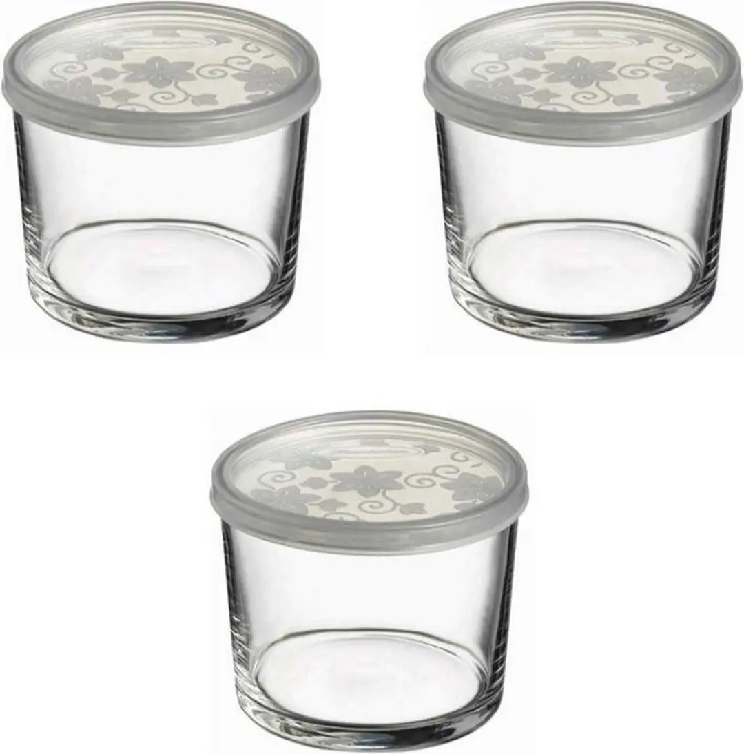Pasabahce Glazen Bewaarbakje Rond 175ml