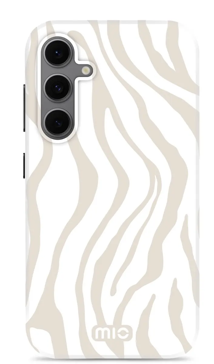 Mio by Mobilize Hoesje Samsung Galaxy S24 FE - MagSafe - Sandy Zebra