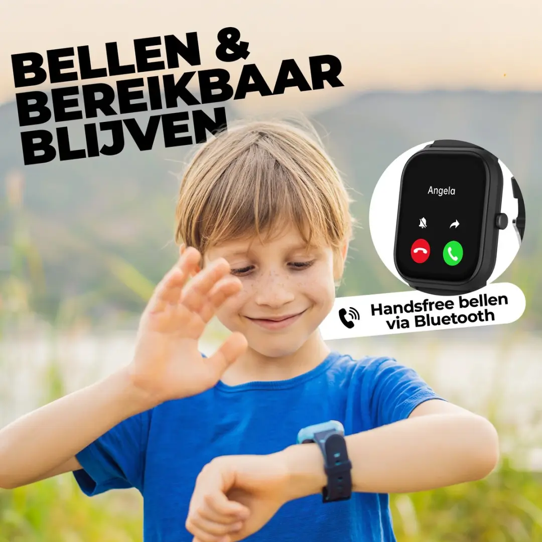 Denver SWK120B Smartwatch Kinderen - 46mm - Zwart