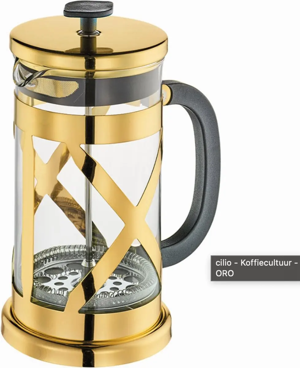 Cilio French Press Gloria Oro