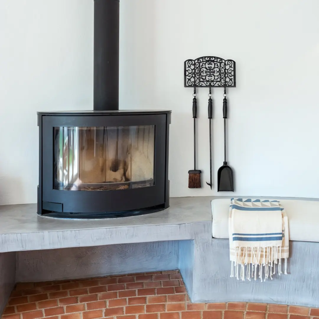 Esschert Design Fancy Flames Hangende Tuinhaardset