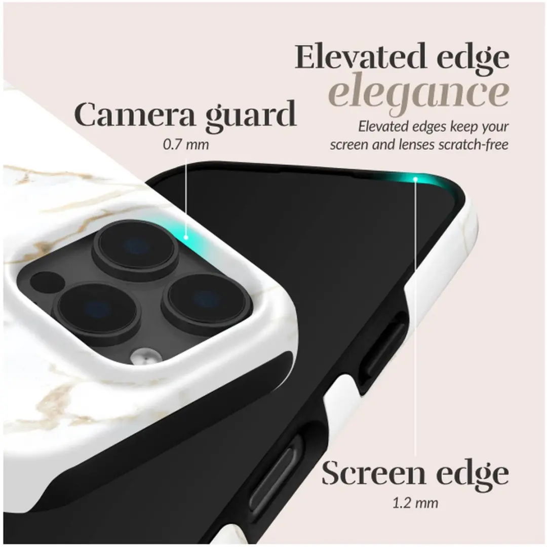 Mio iPhone 17 Pro Hoesje MIOWMIPH17PRO - MagSafe Wit Marble
