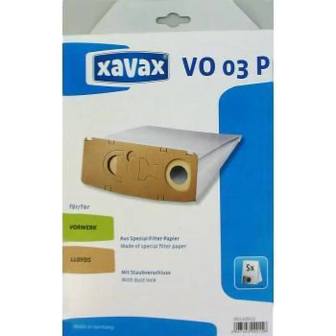 Xavax VO 03 Stofzuigerzakken - 4 Stuks + Filter