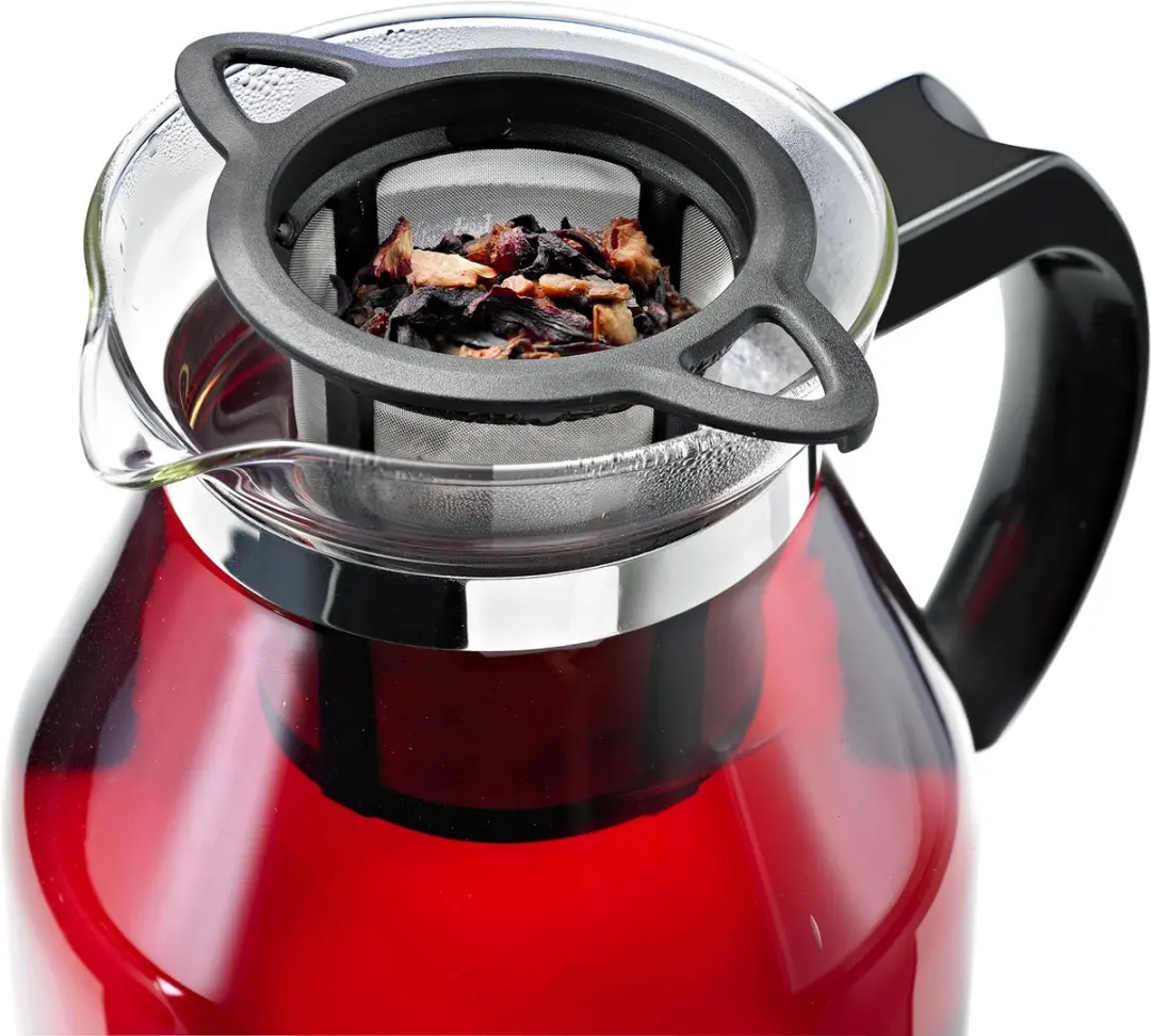 Westmark Teatime Herbruikbare Theefilter - 11cm - Zwart/Zilver