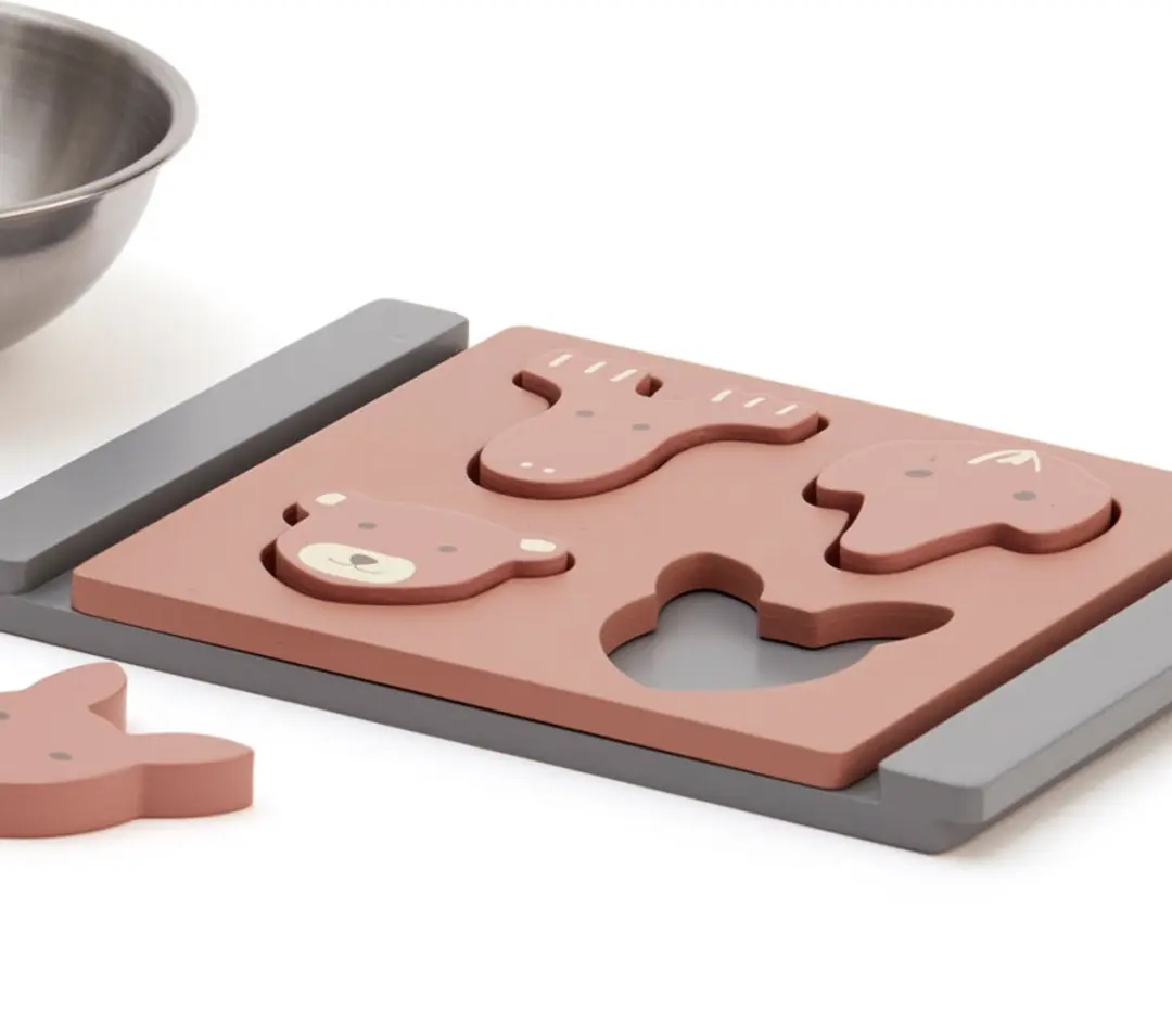 Kids Concept Houten Speelgoed Bakset - 6 Stuks