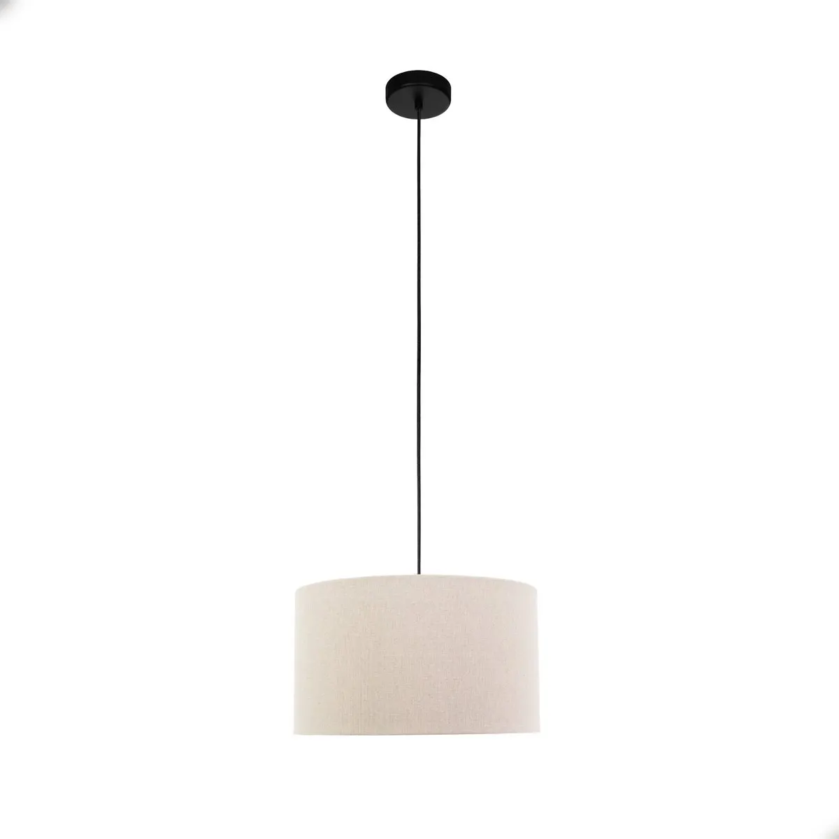 Eglo Feniglia Hanglamp Ø38cm - Beige/Zwart