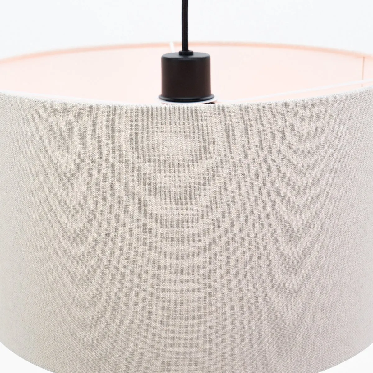 Eglo Feniglia Hanglamp Ø38cm - Beige/Zwart