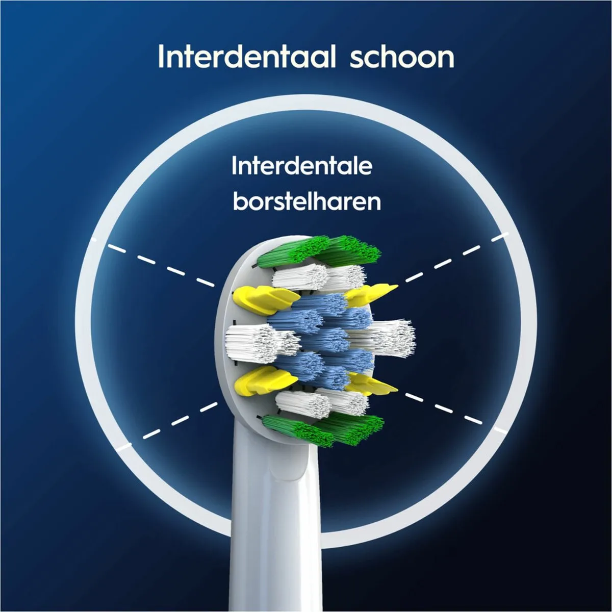 Oral-B Pro Floss Action Opzetborstels - 4 Stuks