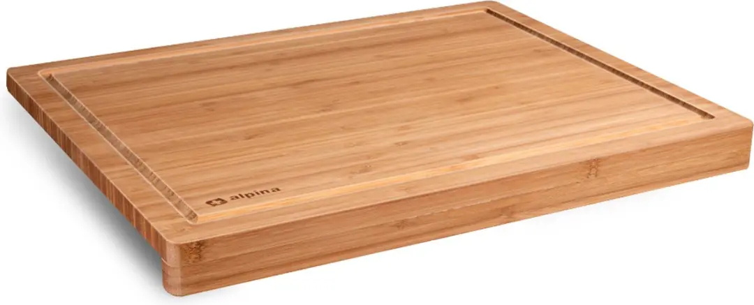 Alpina Bamboe Snijplank 45x35cm - Sapgroef