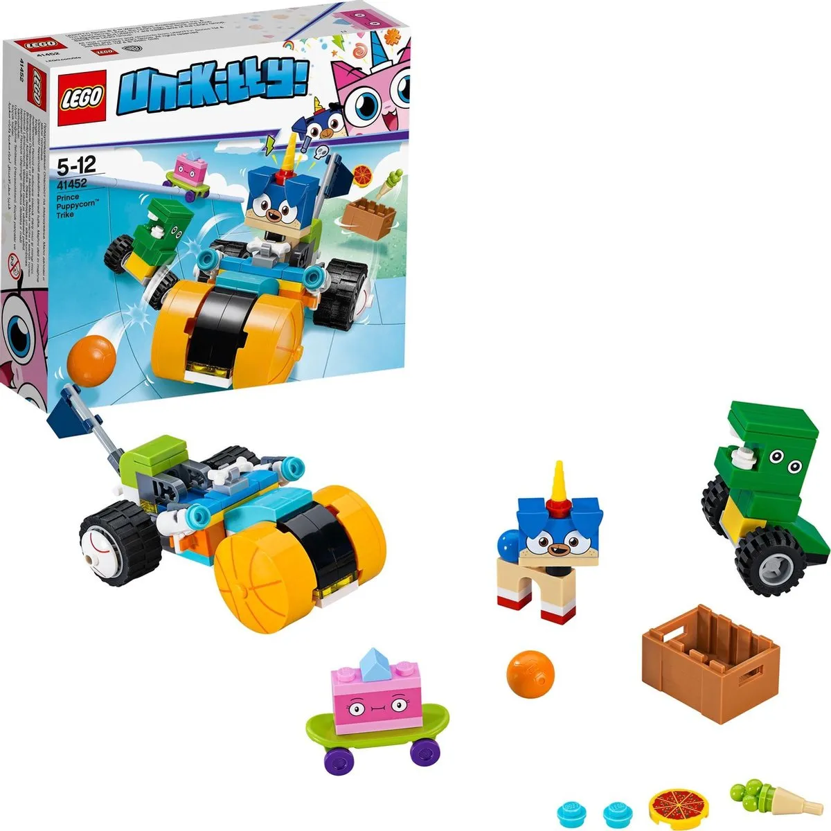 LEGO Unikitty! Prince Puppycorn Driewieler 101 Stuks - Meerkleurig - afbeelding 6 van 6