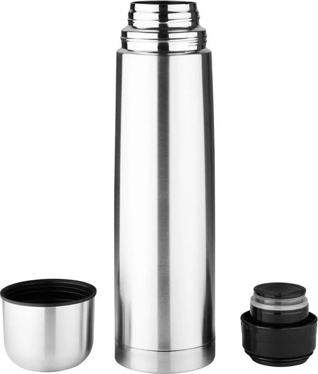 Olympia Dubbelwandige Thermoskan RVS 1L