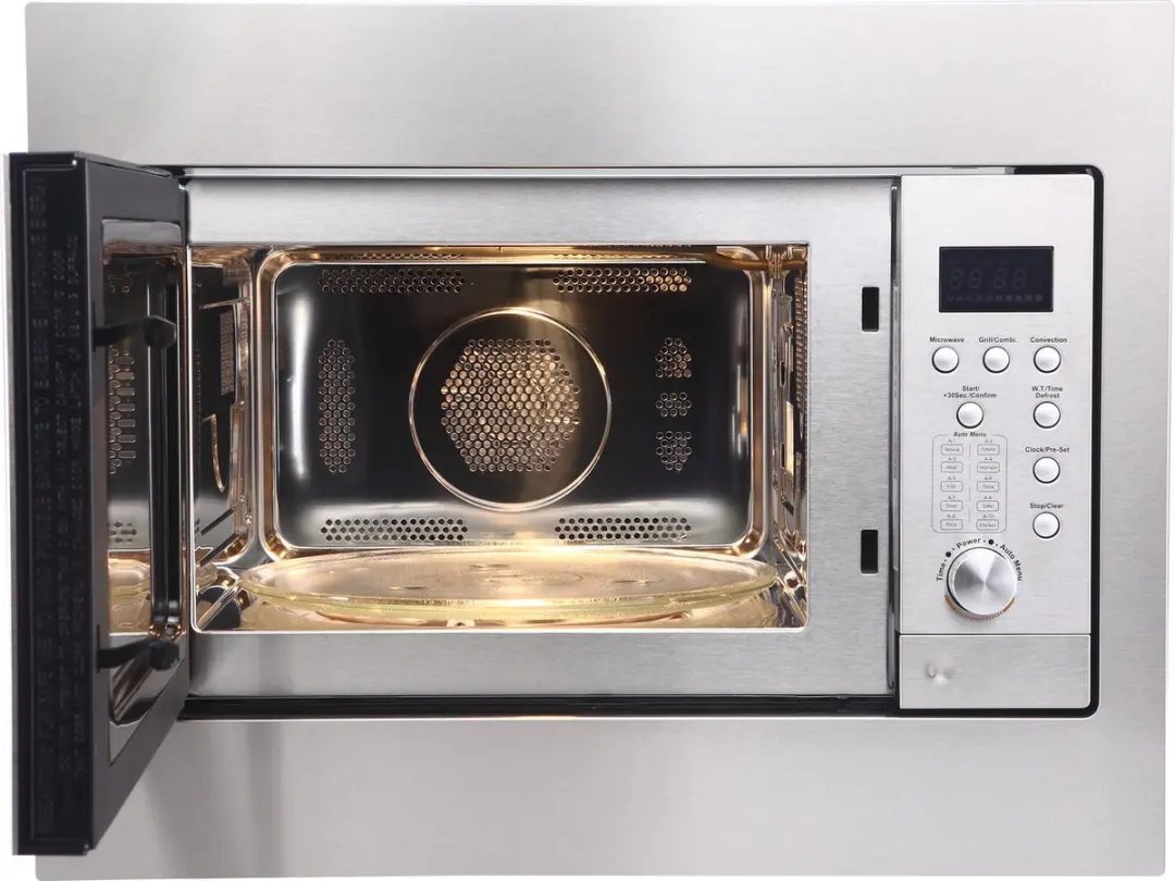 Exquisit EMW2546HI Combi Magnetron Inbouw 900W - Roestvrijstaal
