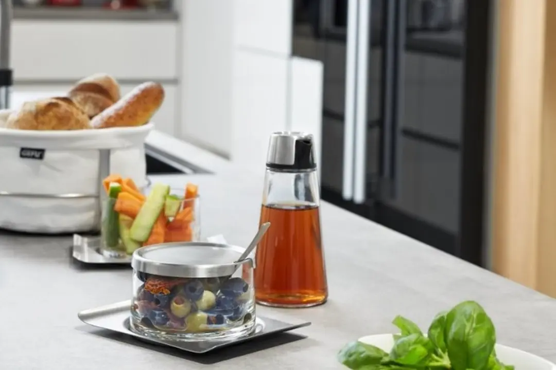 GEFU Confituurpot Brunch 33650 - 4-delig - 0,28L - Ø12cm