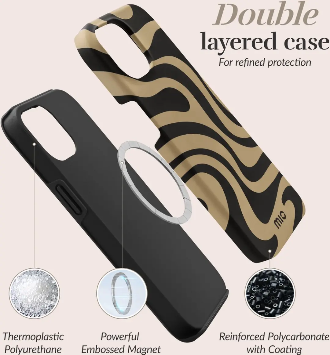 Mio MagSafe iPhone 11/XR Hoesje - Swirl