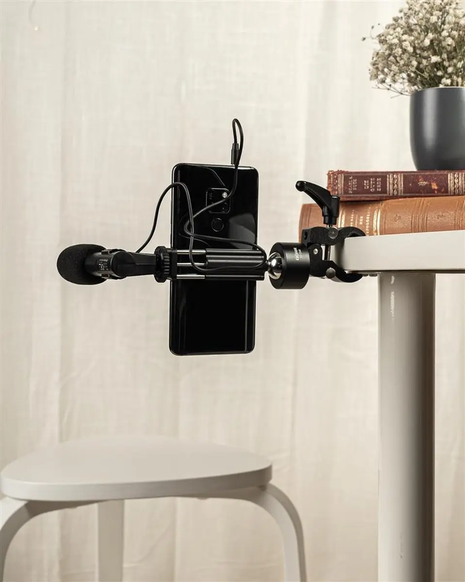 Dörr Stativ Smart Holder Kit 380434 - Telefoonhouder 3-delig - Zwart