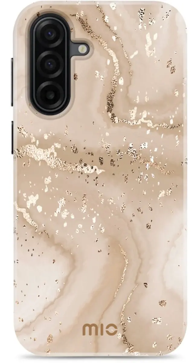 Mio Hoesje Galaxy A17 Gold Marble