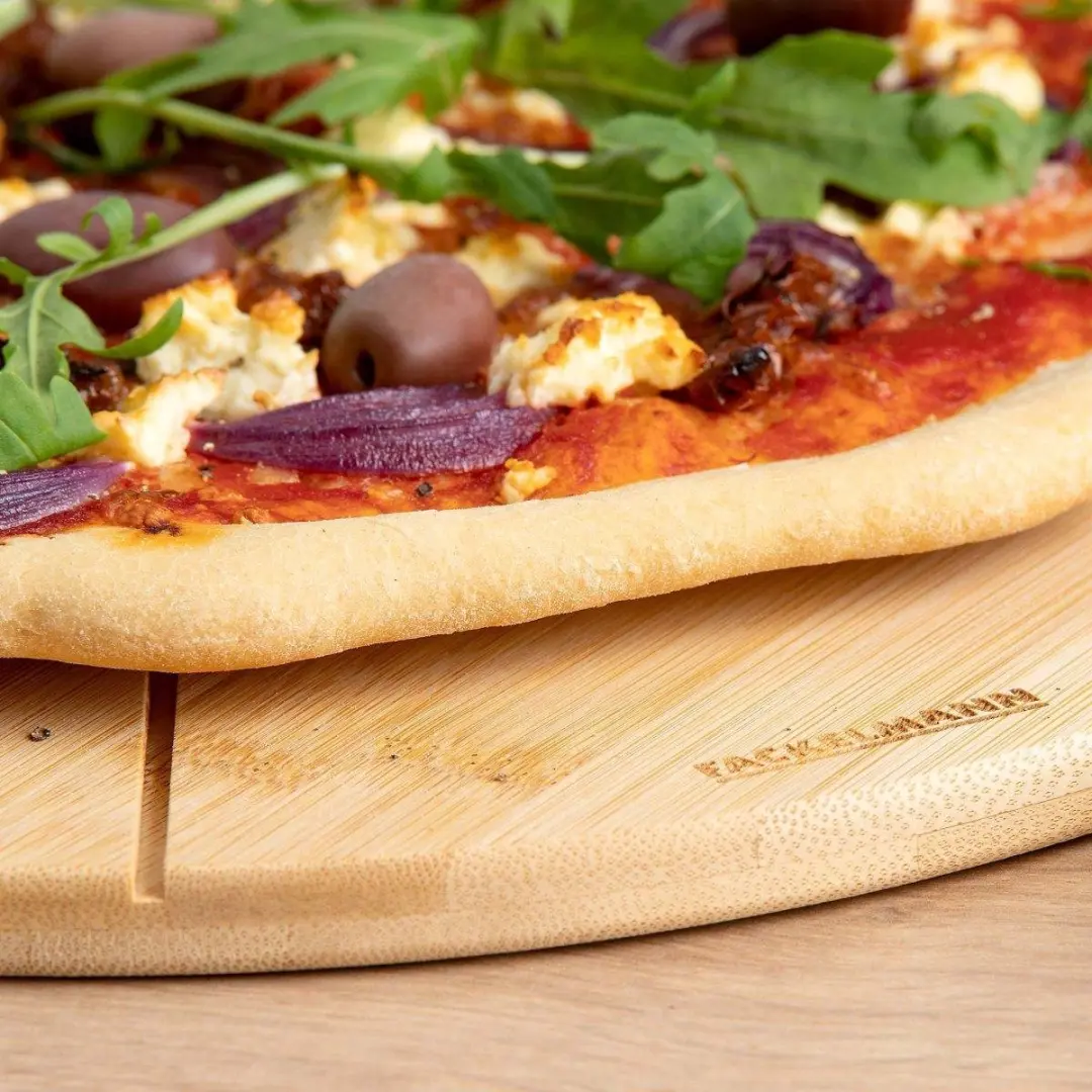 Fackelmann Pizzaplanken Ø32cm - 4 Stuks - Drankje