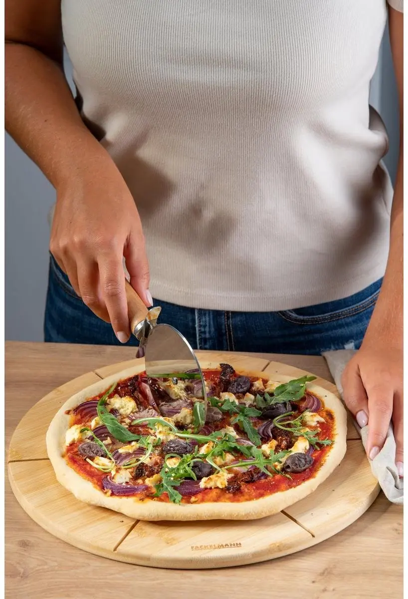 Fackelmann Pizzaplanken Ø32cm - 4 Stuks - Drankje