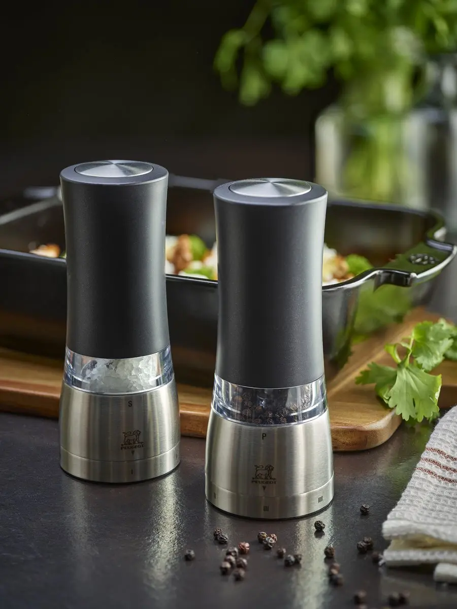 Peugeot Daman Peper- en Zoutmolen 16cm Zirlion - 2 Stuks