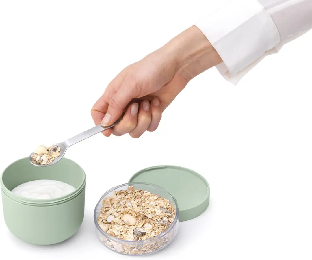 Brabantia Make & Take Yoghurtbeker To Go 500ml - Jade Green