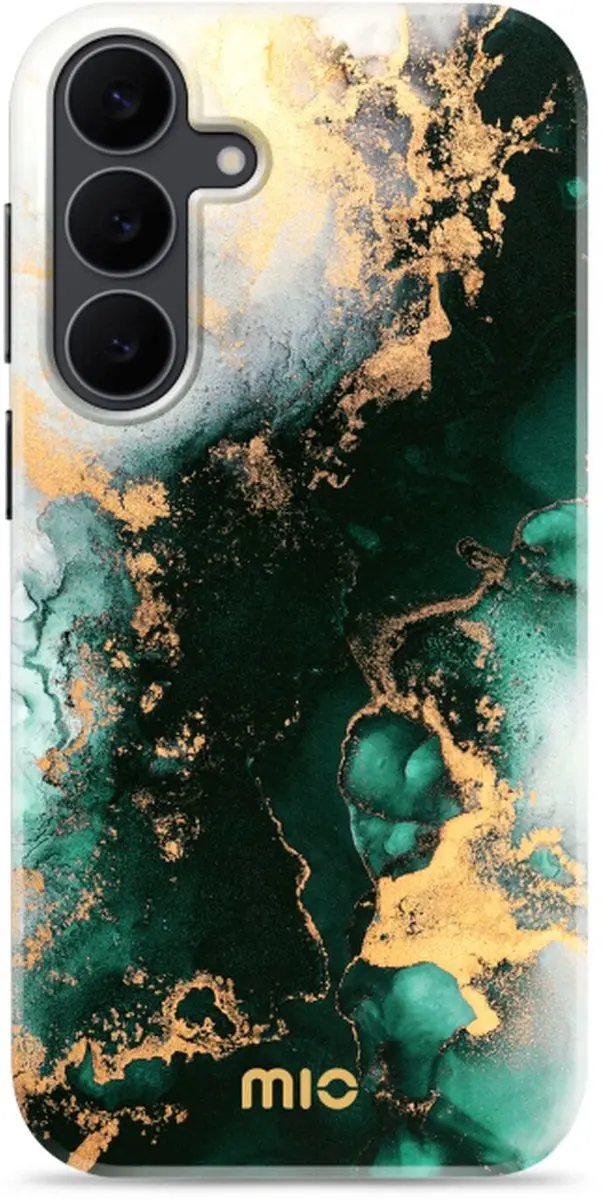 Mio Hoesje Samsung Galaxy S25 FE Green Marble