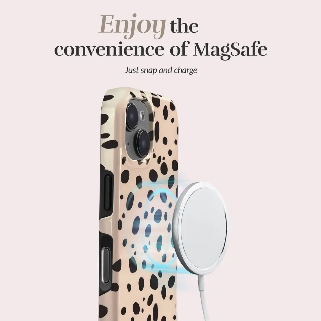 Mio by Mobilize Hoesje iPhone 16 Pro Max - MagSafe - Zwart/Bruin