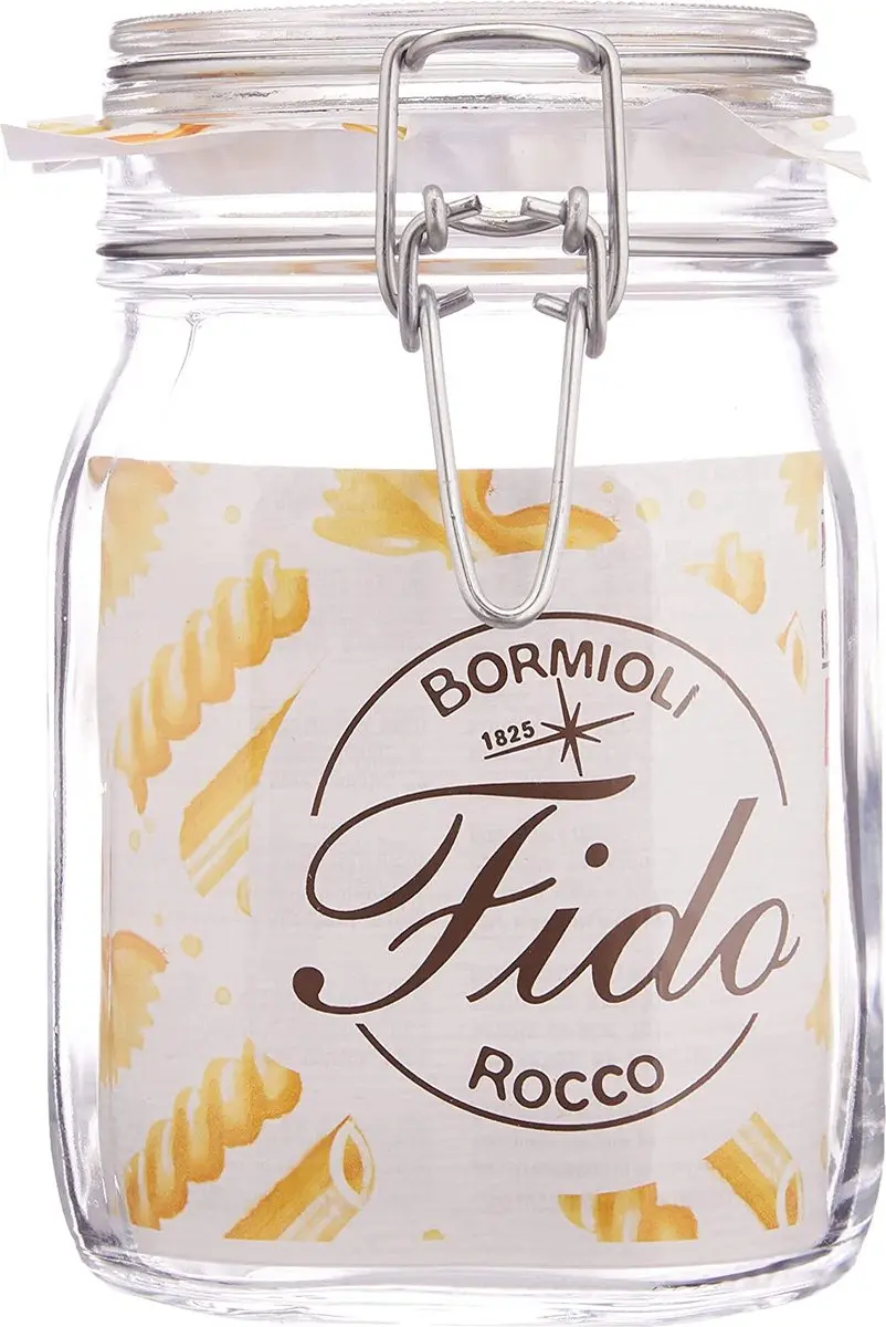 Natural Heroes Bormioli Rocco Weckpotten Fido 1L - 6 Stuks