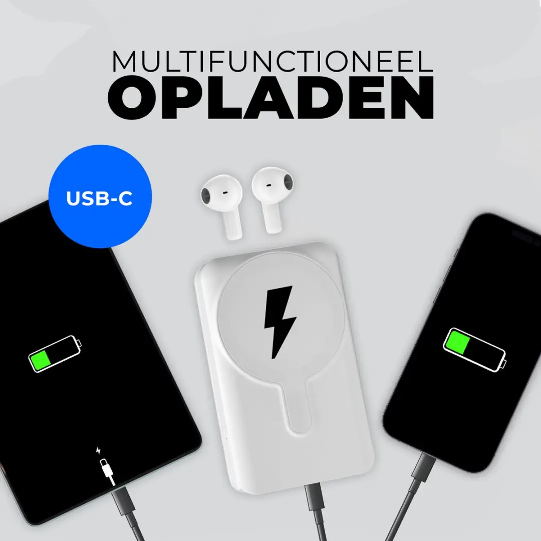 Denver PWE-5001W Powerbank 5000mAh - Wit