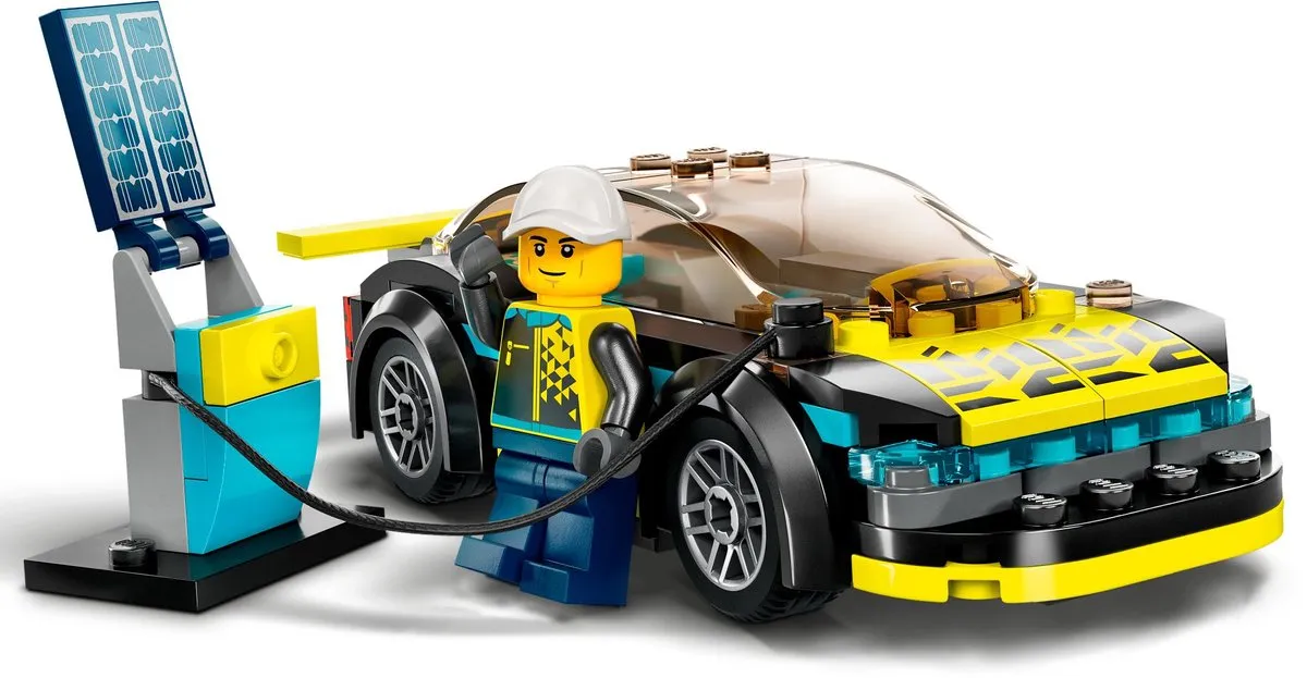 LEGO City Elektrische Sportwagen Bouwset 60383 - 95 Stukken