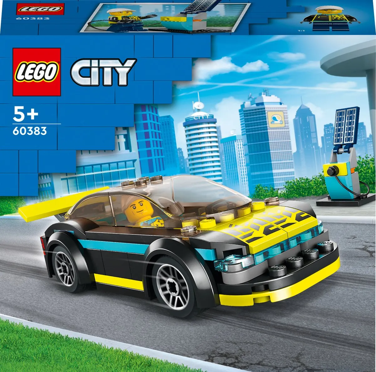LEGO City Elektrische Sportwagen Bouwset 60383