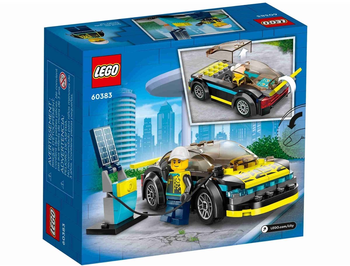 LEGO City Elektrische sportwagen Bouwset - 60383