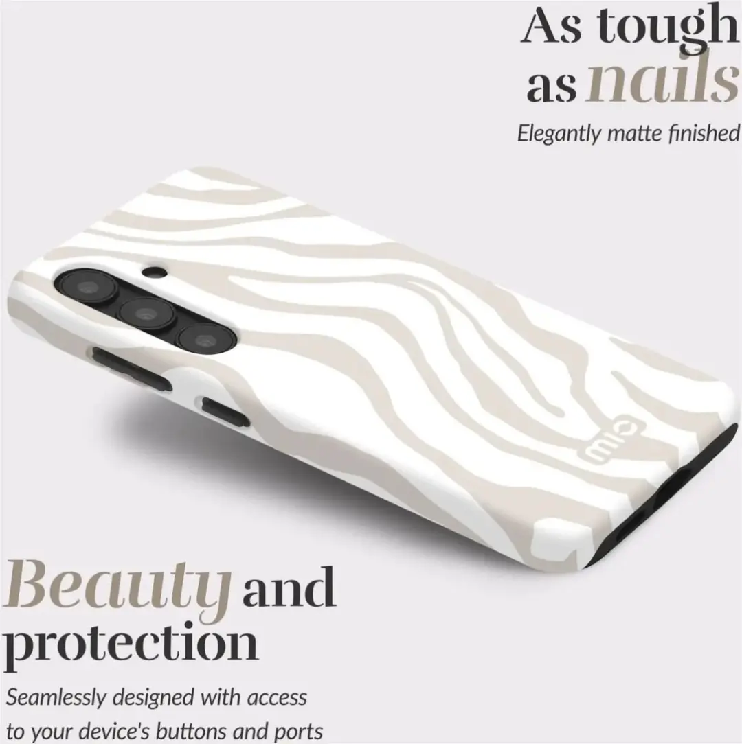 Mio by Mobilize S25 Hoesje MIOSZS255G - Sandy Zebra