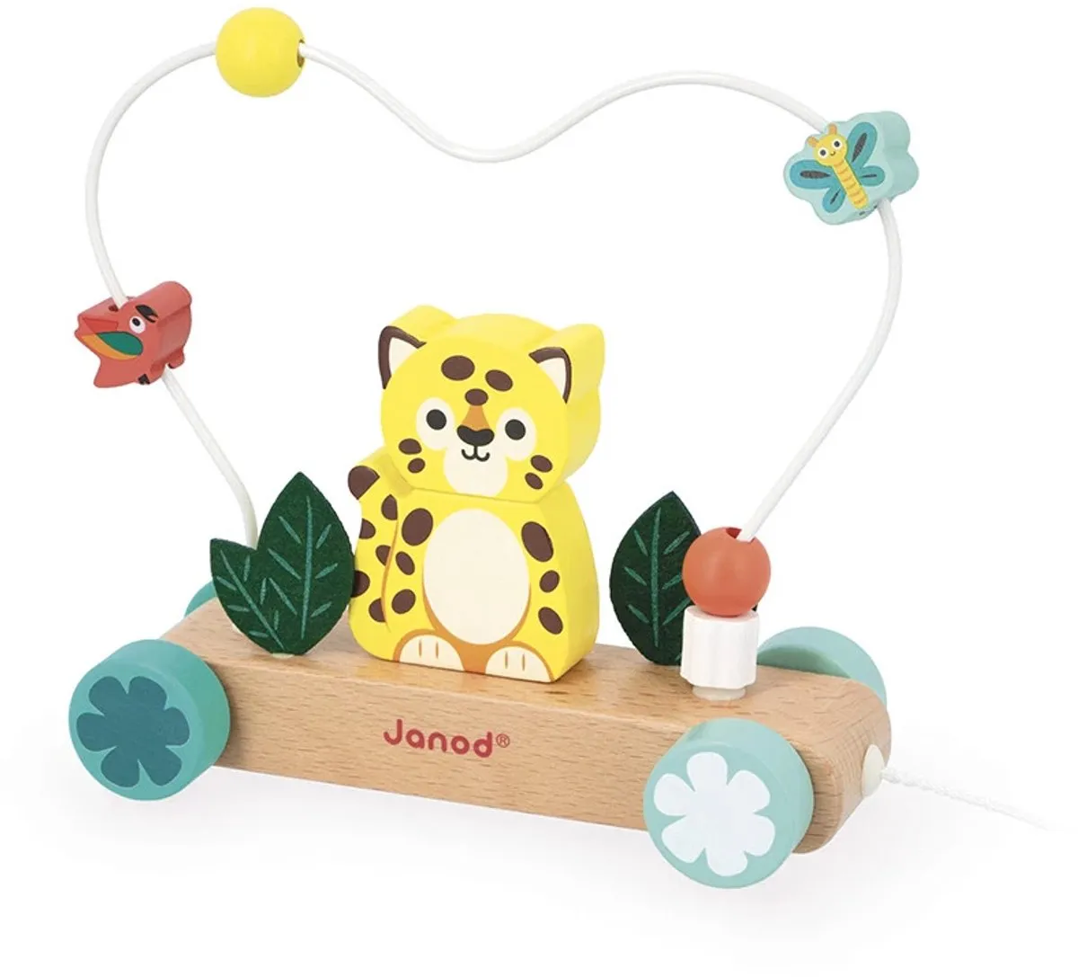 Janod Tropik Houten Jaguar Stapelaar & Telraam