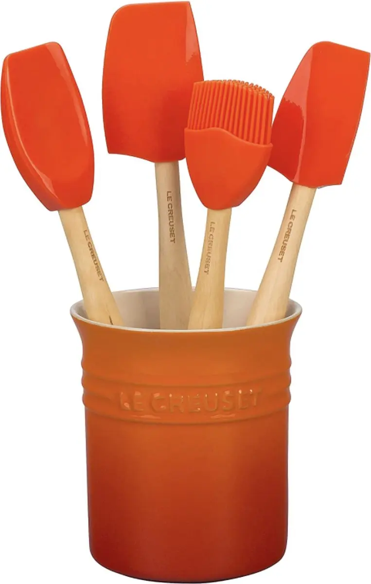 Le Creuset Spatelset Oranjerood