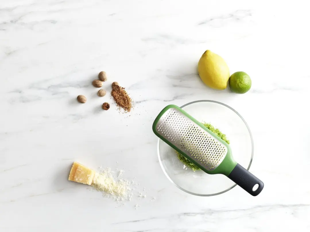 Joseph Joseph GripGrater Handrasp - Fijn - Groen