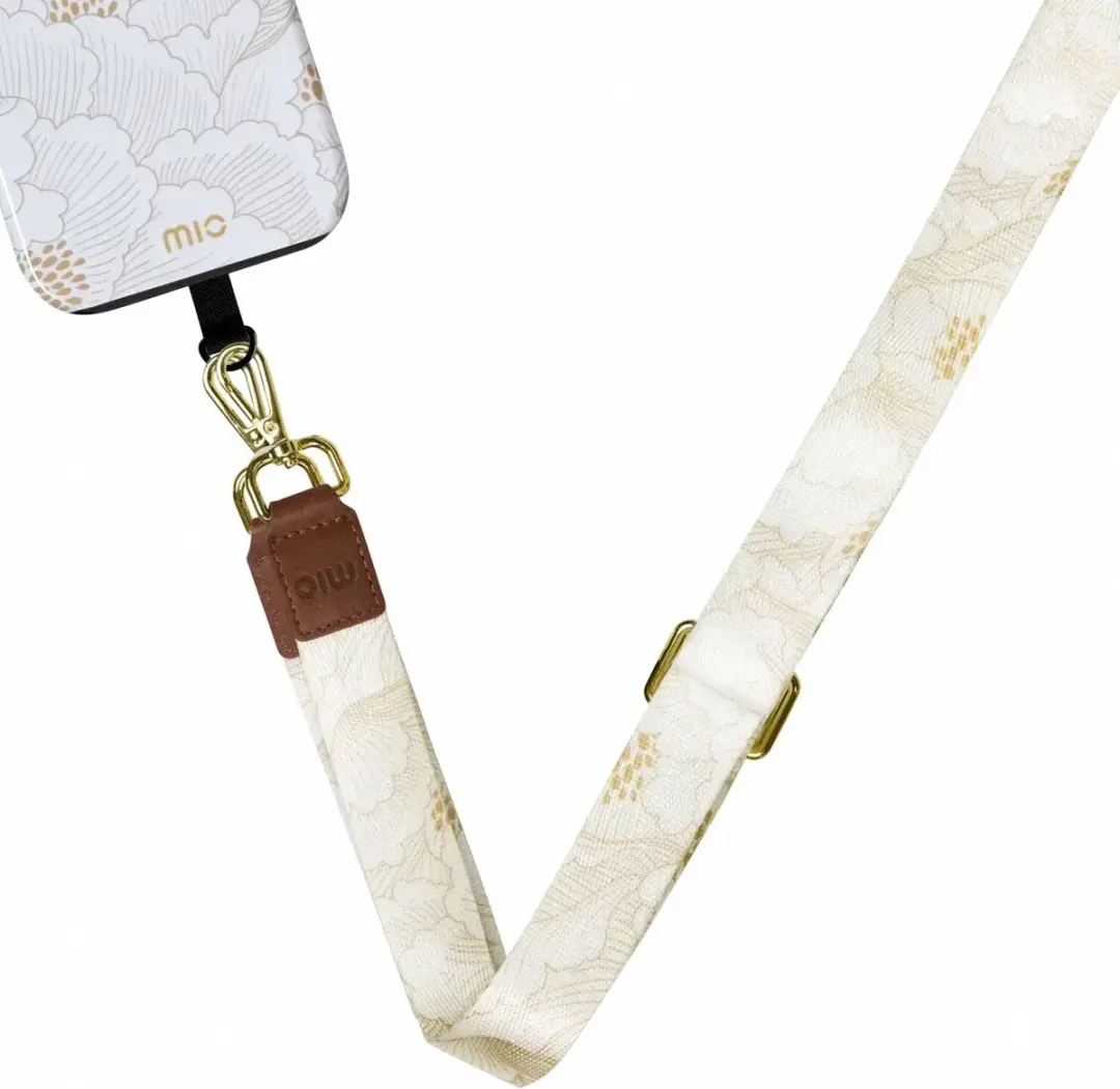 Mio by Mobilize Hoesje iPhone 16 - MagSafe - Wit Hearts