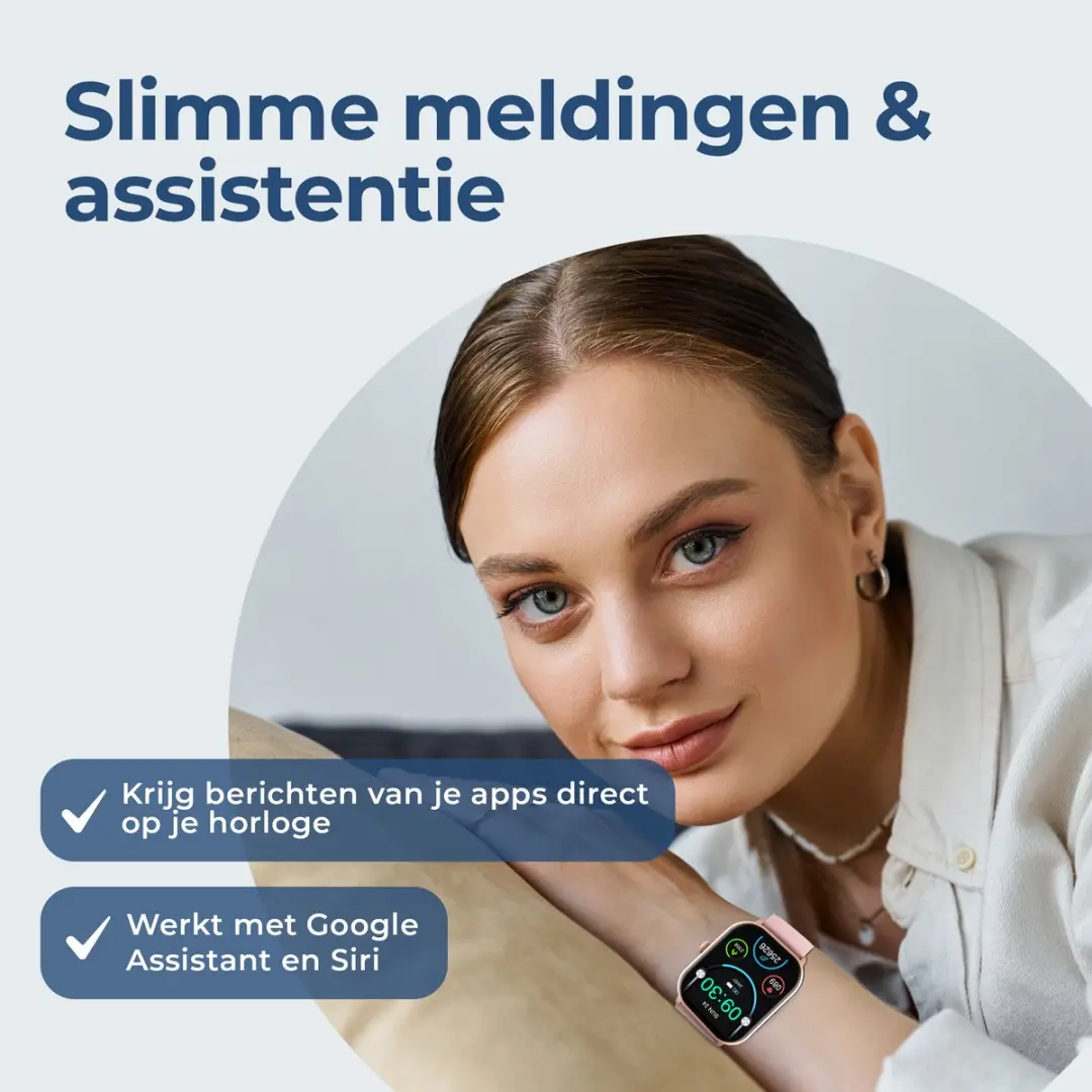 Denver SWC-187 Smartwatch - Roze - afbeelding 6 van 6